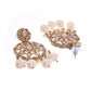 VOJ Gold-Polished Kundan And White Beaded Jewellery Set - Swadesiicart