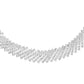 VOJ Silver Plated Stone Studded Necklace With Earrings Set - Swadesiicart