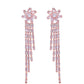 VOJ Gold-Polished Contemporary Drop Earrings - Swadesiicart