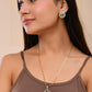 VOJ Dual Toned Ad-Studded Crown Chain Set - Swadesiicart