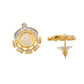 VOJ Dual Toned Ad-Studded Designer Chain Set - Swadesiicart