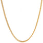 VOJ Gold-Polished Designer Box Men Chain | Swadesiicart