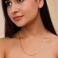 VOJ Gold-Polished Designer Box Women Chain | Swadesiicart