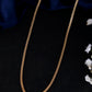 VOJ Gold-Polished Designer Box Women Chain | Swadesiicart