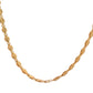 VOJ Gold-Polished Designer Oval Women Chain | Swadesiicart