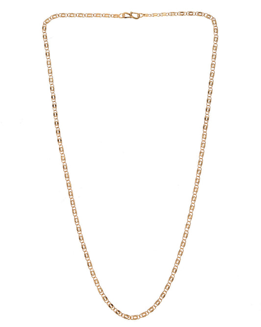 VOJ Gold-Polished Designer Women Chain - Swadesiicart