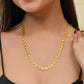 VOJ Gold-Polished Designer Butterfly Women Chain | Swadesiicart