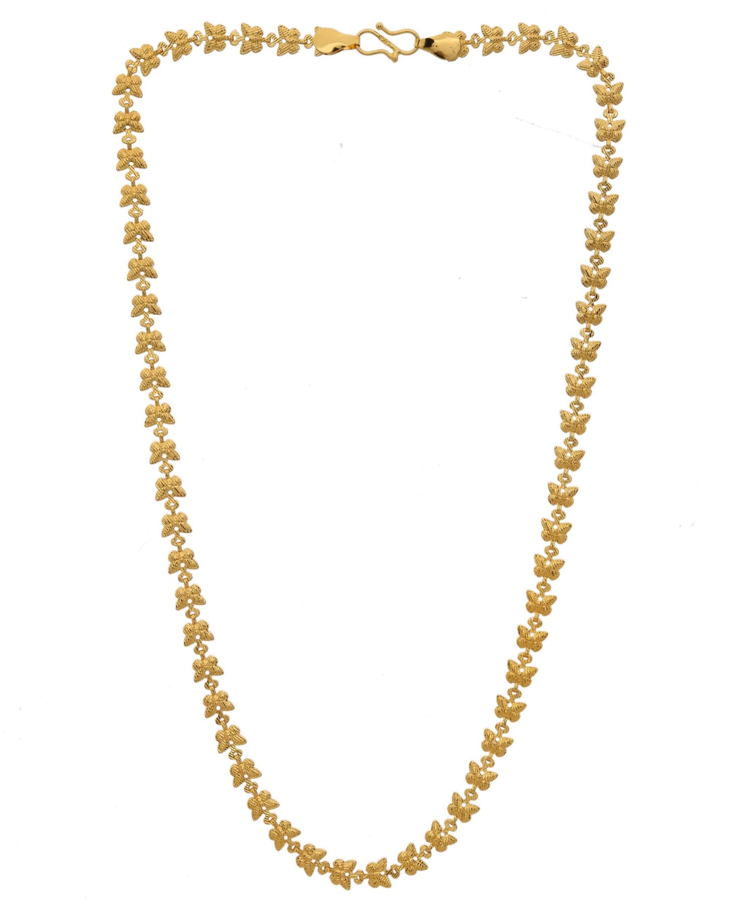 VOJ Gold-Polished Designer Butterfly Women Chain | Swadesiicart