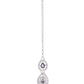 VOJ Silver Plated Stainless Steel American Diamond Studded Jewellery Set - Swadesiicart