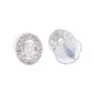 VOJ Silver Plated Ad-Studded Pendant With Chain And Earrings Set - Swadesiicart