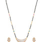 VOJ Gold-Polished AD Stone Studded MangalSutra Set - Swadesiicart