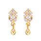 VOJ Gold-Polished AD Stone Studded MangalSutra Set - Swadesiicart