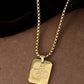 VOJ Gold Toned Men Chain With OM Pandent | Swadesiicart