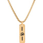 VOJ Men's Gold-Polished Chain With Pandent | Swadesiicart