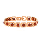 VOJ Men's Gold Toned Rudraksha Bracelet - Swadesiicart