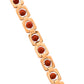 VOJ Men's Gold Toned Rudraksha Bracelet - Swadesiicart