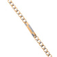 VOJ Dual Toned Men's Desgner Bracelet - Swadesiicart