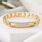 VOJ Dual Toned Men's Desgner Bracelet - Swadesiicart