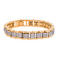 VOJ Men's Dual Toned Designer Bracelet - Swadesiicart