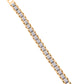 VOJ Men's Dual Toned Designer Bracelet - Swadesiicart