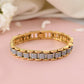 VOJ Men's Dual Toned Designer Bracelet - Swadesiicart