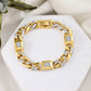 VOJ Dual Toned Men's Elgent Stylish Bracelet - Swadesiicart