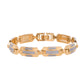 VOJ Men's Dual Toned Stylish Bracelet - Swadesiicart