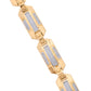 VOJ Men's Dual Toned Stylish Bracelet - Swadesiicart