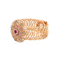 VOJ Kundan Studded Circular Women's Bracelet - Swadesiicart