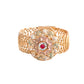 VOJ Kundan Studded Circular Women's Bracelet - Swadesiicart