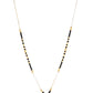 VOJ Gold-Polished Stone Studded Triangular Shaped Mangalsutra - Swadesiicart