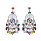 VOJ Multi Colour Beaded Long Chanbali Earrings - Swadesiicart