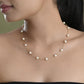 VOJ Gold-Polished Pearl Chain For Women | Swadesiicart