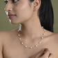 VOJ Gold-Polished Pearl Chain For Women | Swadesiicart