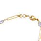 VOJ Gold-Polished Stone Studded Designer Women's Bracelet - Swadesiicart