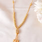 VOJ Gold-Polished Stainless Steel Stone Studded Chain For Women | Swadesiicart
