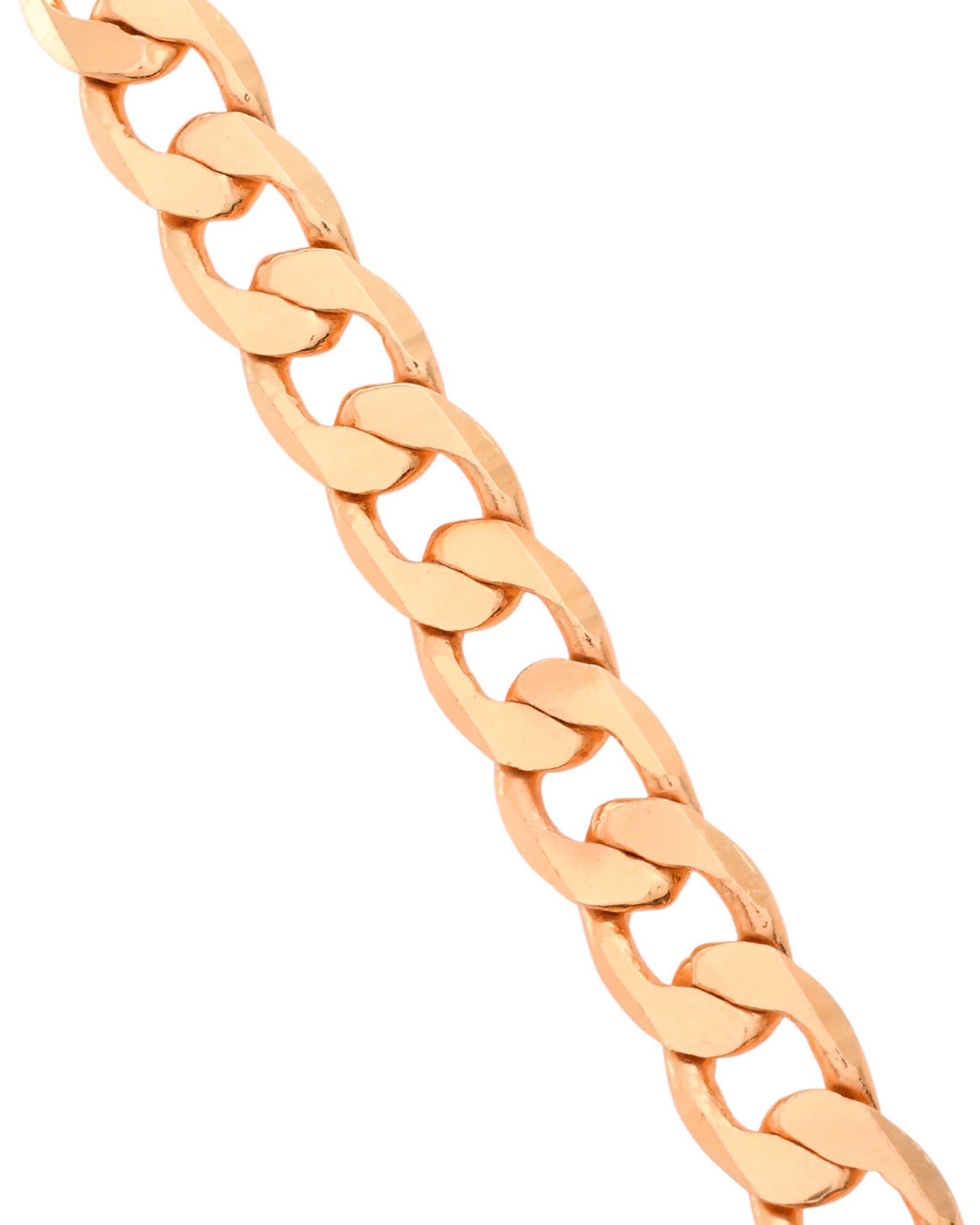 VOJ Gold Toned Elegent Men's Bracelet - Swadesiicart