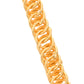 VOJ Gold-Polished Stainless Steel Elegent Men's Bracelet - Swadesiicart