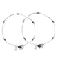 VOJ Set of 2 Silver Plated Elegent Anklet - Swadesiicart