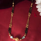 VOJ Gold-Polished Beads Studded MangalSutra - Swadesiicart