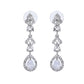 VOJ Silver Plated Elegent Designer AD Jewellery Set - Swadesiicart