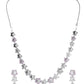 VOJ Silver Plated Star Shaped Necklace With Earrings Set - Swadesiicart