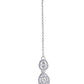 VOJ Sliver Plated American Diamond Studded Jewellery Set - Swadesiicart