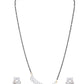 VOJ Silver Toned AD Stone Studded Designer MangalSutra Set - Swadesiicart