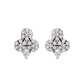 VOJ Rose Gold Toned AD Stone Studded Floral MangalSutra Set - Swadesiicart