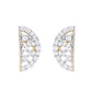 VOJ Gold-Polished Semi Circle Shape AD Mangalsutra Set - Swadesiicart