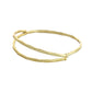 VOJ Gold-Polished Elegent Stylish Kada Bracelet - Swadesiicart