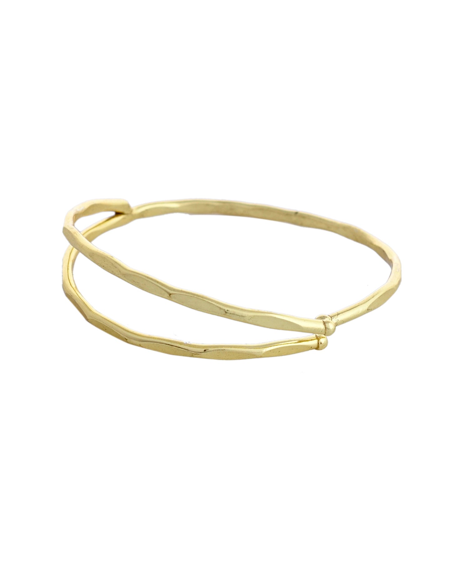 VOJ Gold-Polished Elegent Stylish Kada Bracelet - Swadesiicart