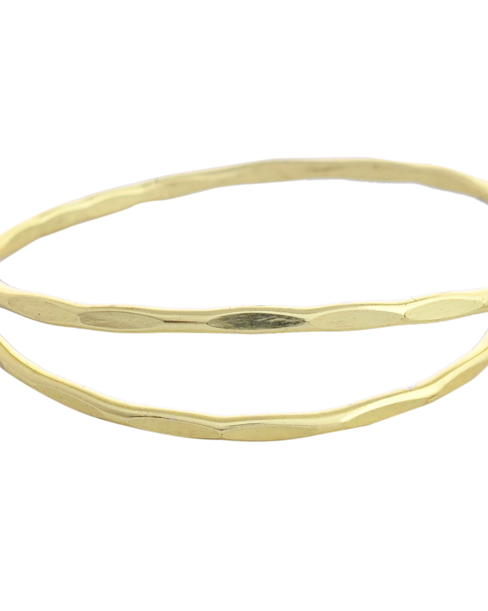 VOJ Gold-Polished Elegent Stylish Kada Bracelet - Swadesiicart