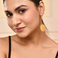VOJ Gold-Polished Anti Tarnish Classic Stud Earrings - Swadesiicart